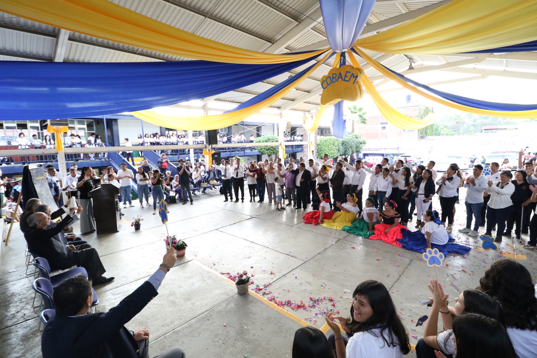 Celebra plantel 01 del COBAEM 35 años de liderazgo en la formación de estudiantes bachilleres