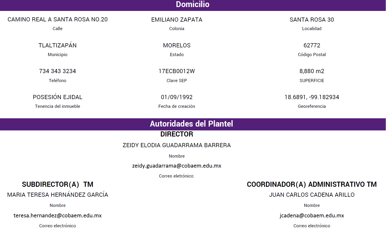 Plantel 10