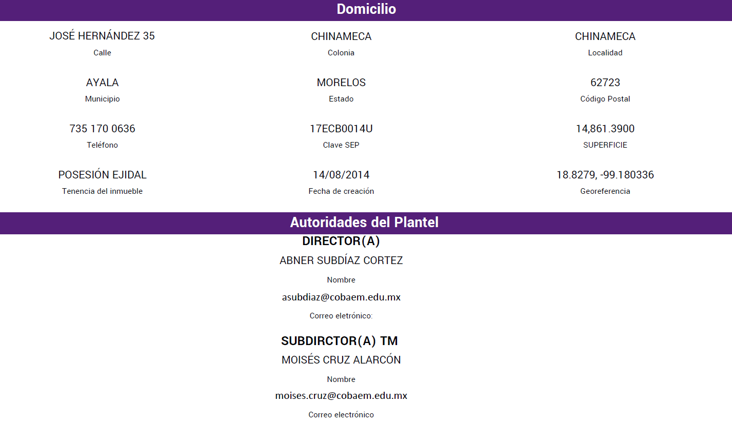 Plantel 13