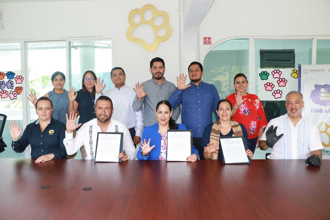 Firman Cobaem y UTSEM convenio para fortalecer educación en Morelos